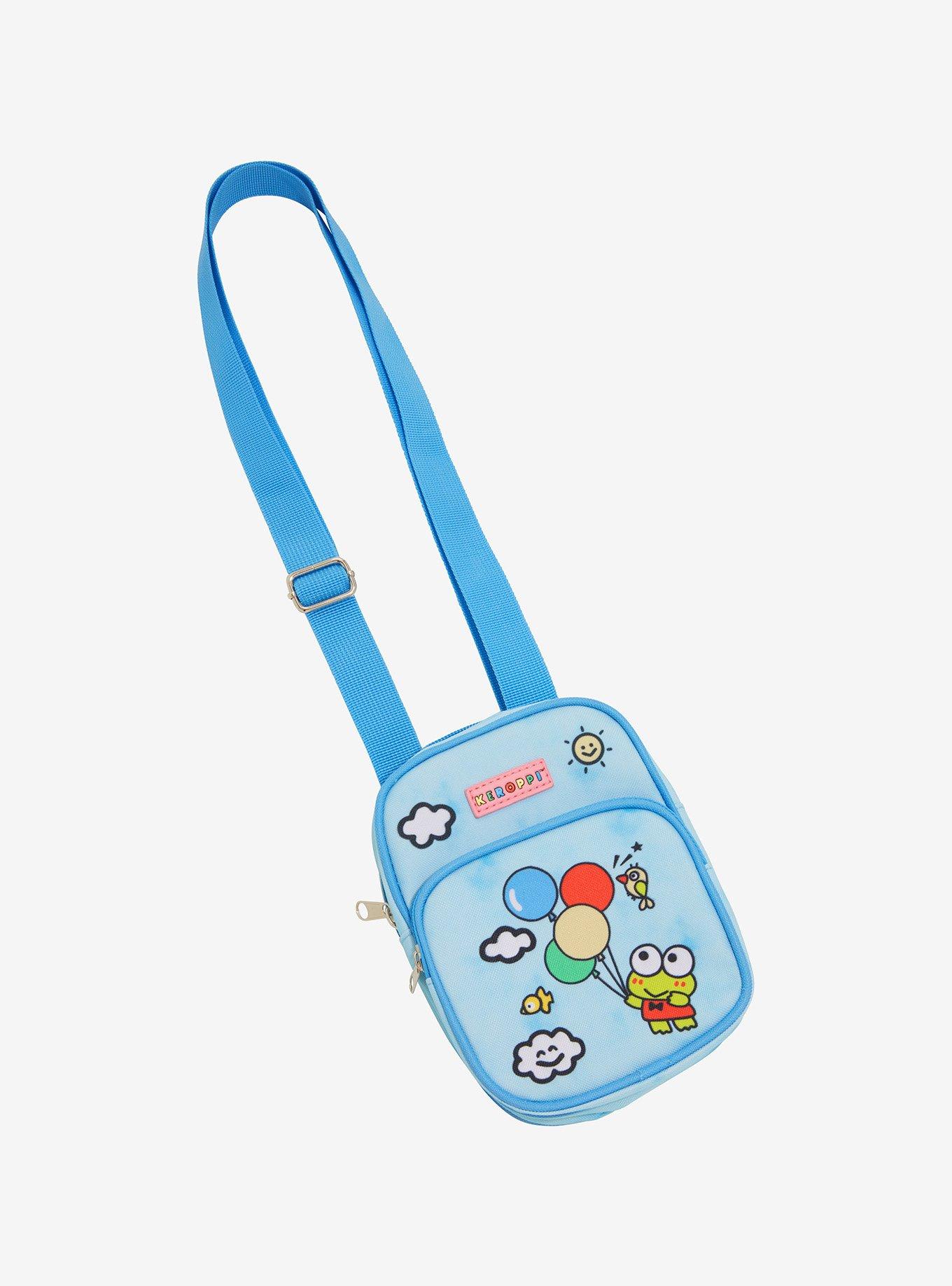 Keroppi Balloon Sky Athletic Crossbody Bag, , hi-res