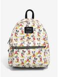 Loungefly Disney Mickey Mouse Poses Mini Backpack, , hi-res