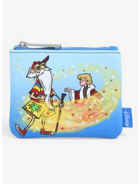 Loungefly Disney The Sword in the Stone Arthur & Merlin Vacation Coin Purse - BoxLunch Exclusive, , hi-res