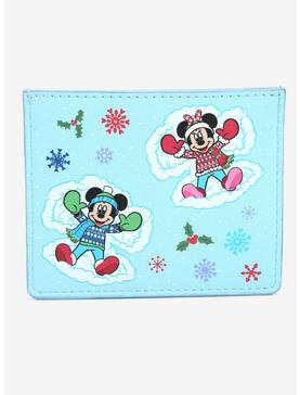 Her Universe Disney Mickey Mouse & Minnie Mouse Snow Angels Cardholder, , hi-res