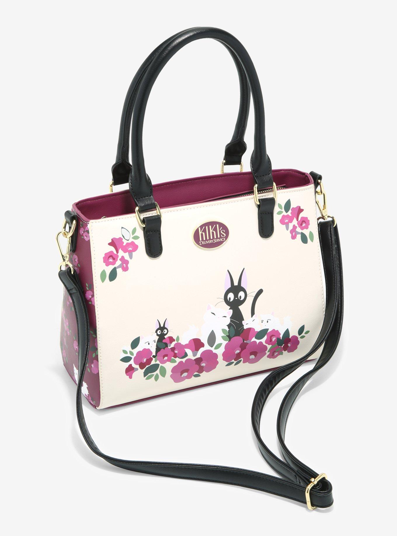 Studio Ghibli Kiki's Delivery Service Jiji & Lily Satchel Bag, , hi-res