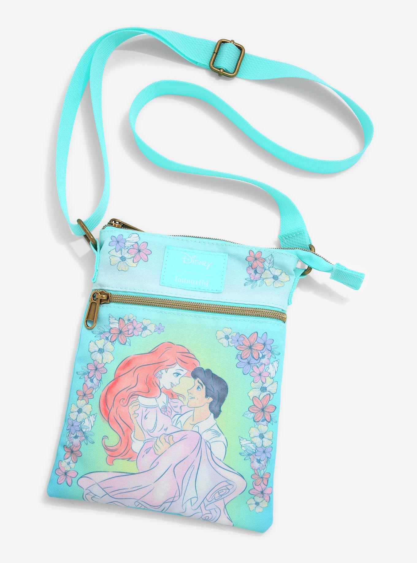 Disney Loungefly Crossbody Bag - Disney Castle Series - The Little Mermaid  Ariel Castle Crossbody