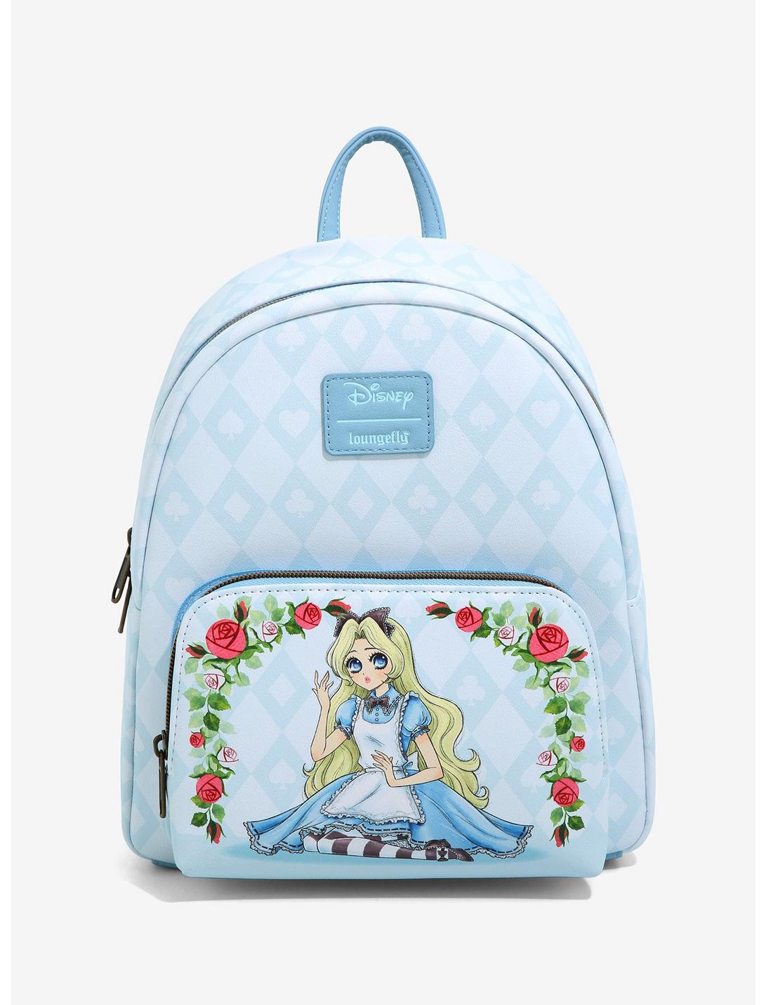 Loungefly Disney Alice In Wonderland Roses Mini Backpack, , hi-res