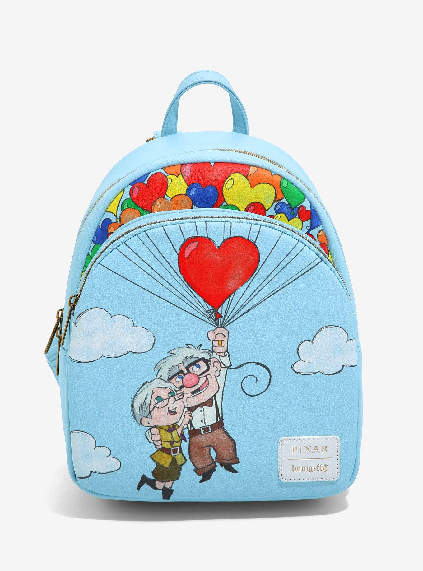 Loungefly Disney Pixar Up Heart Balloons Mini Backpack Hot Topic