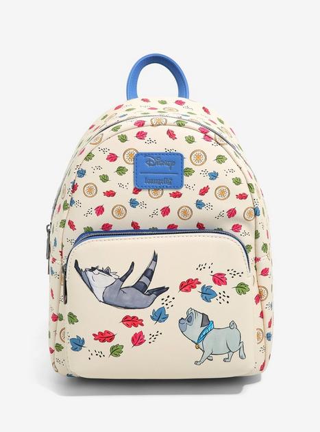 NWT Loungefly Disney store Pocahontas w/ Meeko & Flit HT Retired Mini Backpack