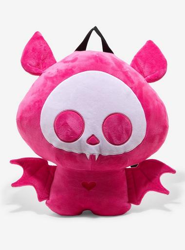 Skelanimals Diego Pink Plush Bat Backpack Hot Topic s-l1200.jpg main image 4
