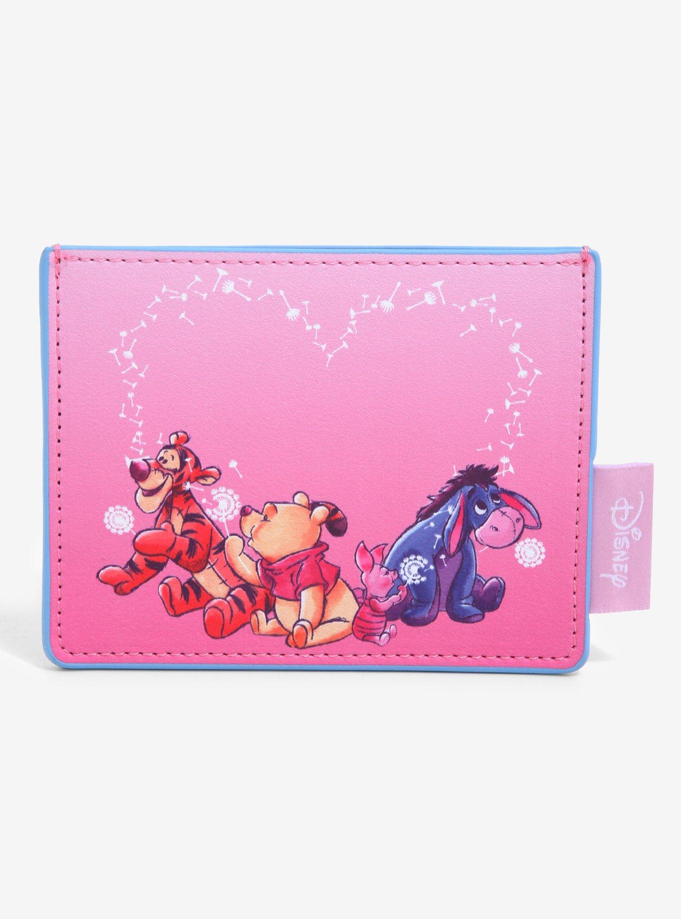 Loungefly Disney Winnie The Pooh Dandelion Heart Cardholder, , hi-res