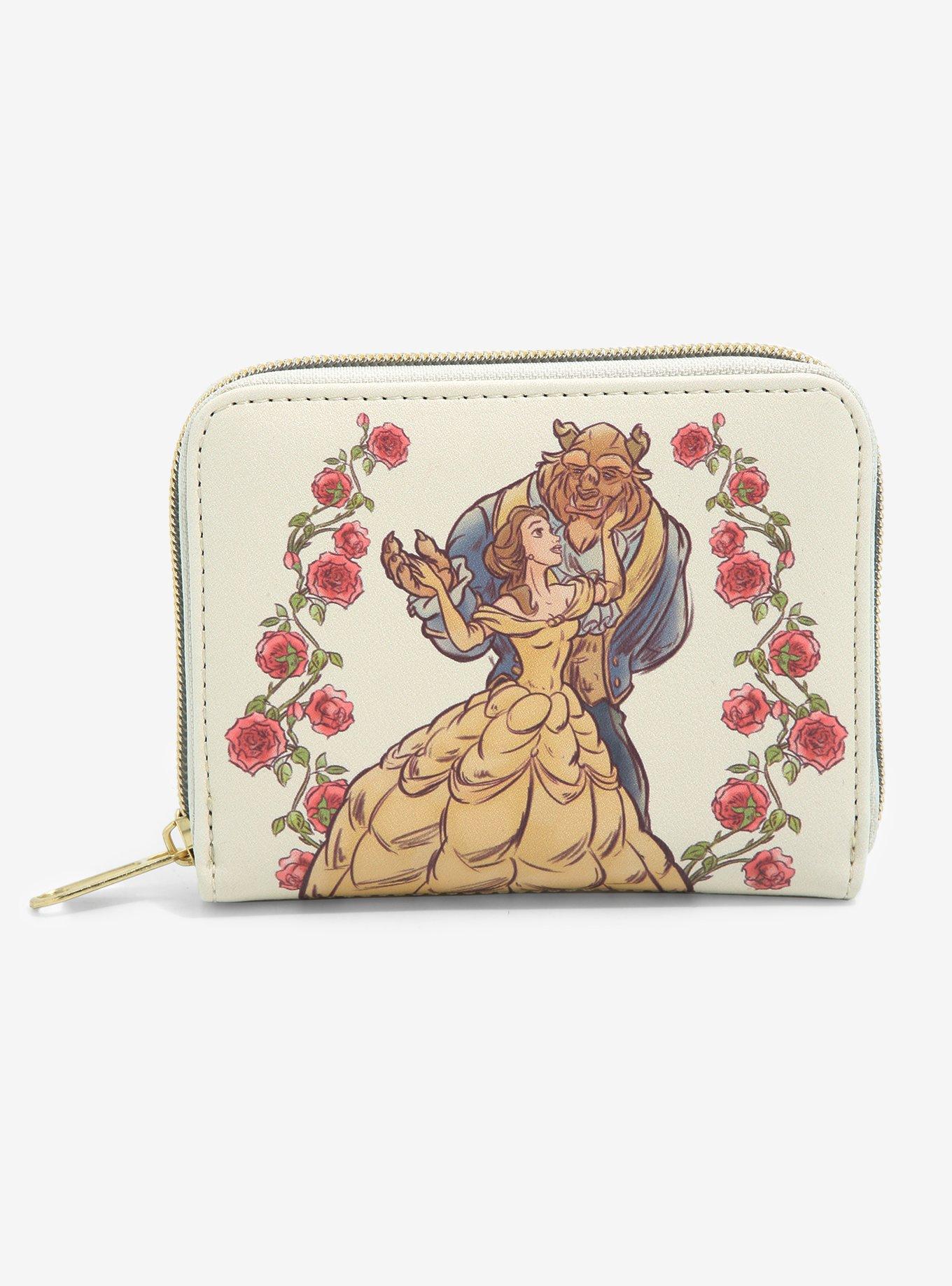 Loungefly beauty and the beast wallet best sale