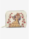 Loungefly Disney Beauty And The Beast Couple Dance Rose Mini Zipper Wallet, , hi-res