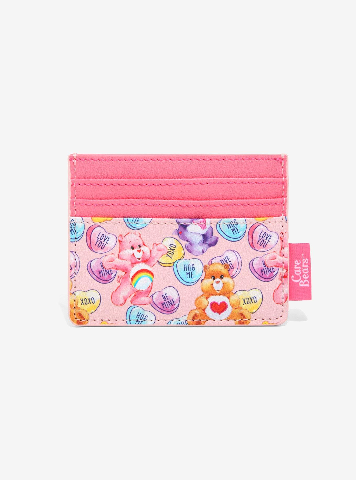 Loungefly Care Bears Candy Hearts Cardholder