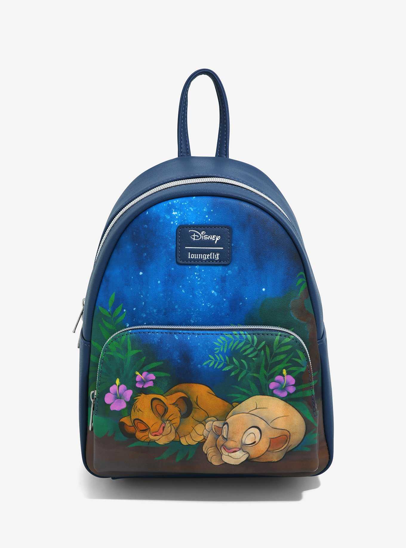 LOUNGEFLY X COLLECTORS OUTLET EXCLUSIVE DISNEY LION KING SIMBA COSPLAY MINI  BACKPACK IN STOCK!