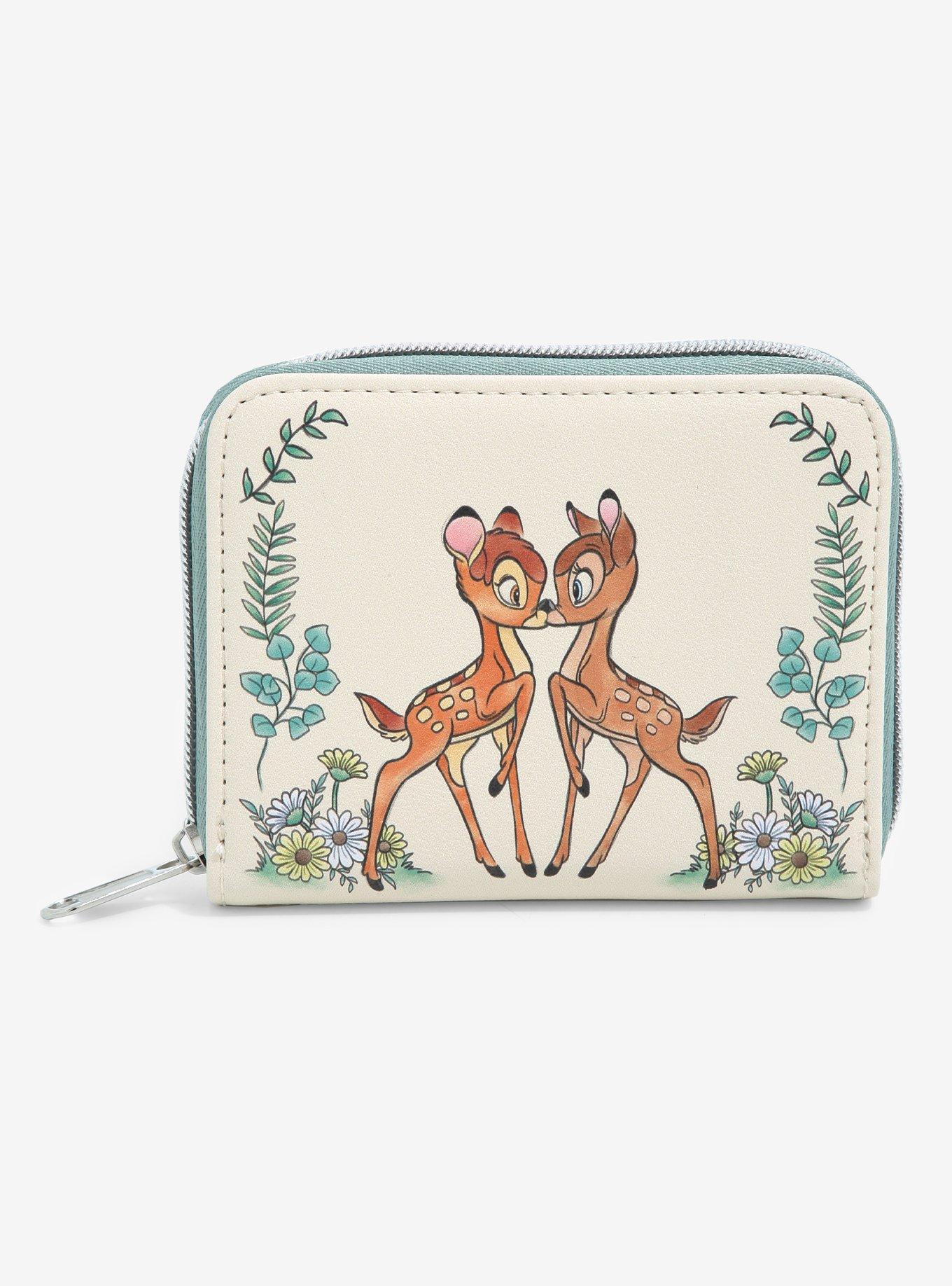 Loungefly Disney Bambi Love Mini Zipper Wallet