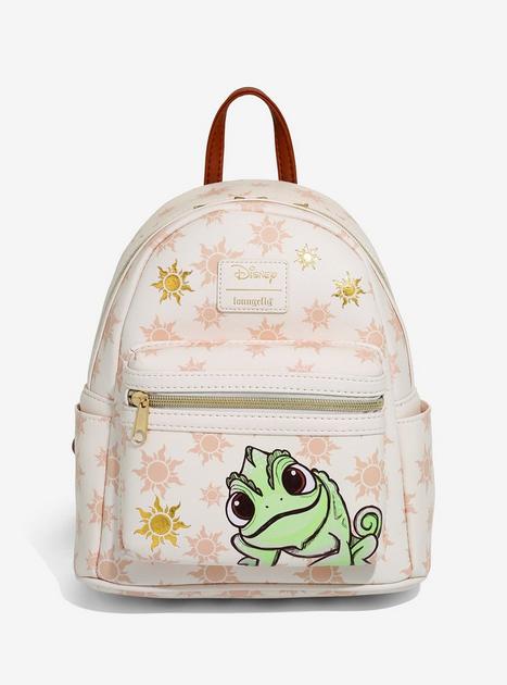 Loungefly Disney Tangled Pascal Poses Mini Backpack & Cardholder NWT -  Has Issue