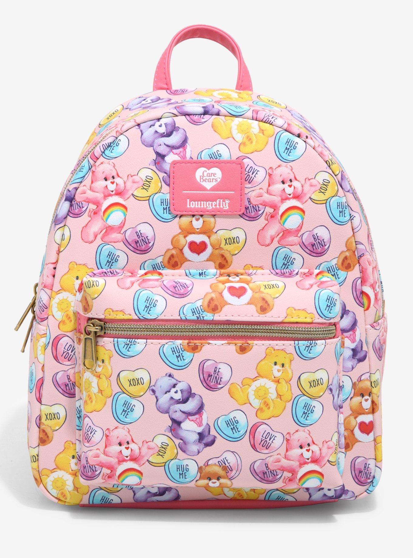 Loungefly Care Bears Valentine's Day Hearts Mini Backpack