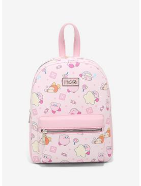Kirby Pink Toss Mini Backpack, , hi-res