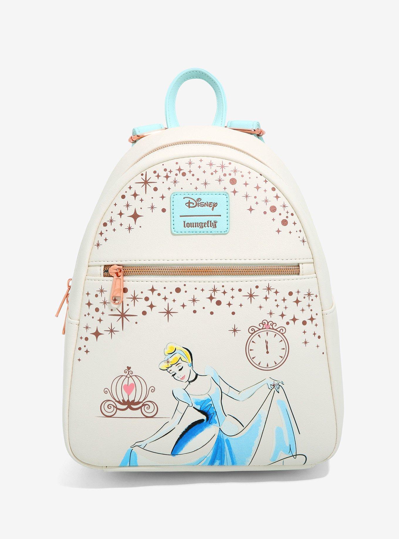 Loungefly Disney Cinderella Clock & Carriage Mini Backpack