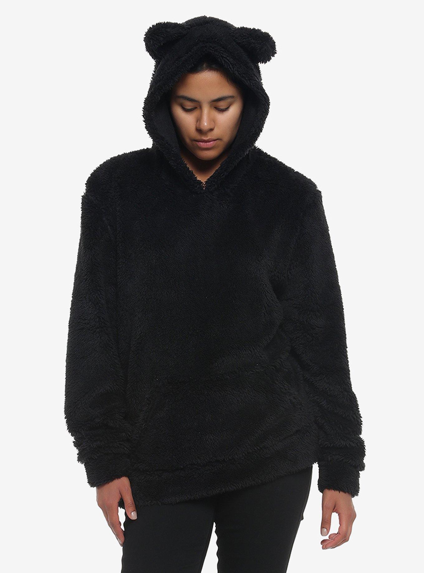 Whte Evil Twin Teddy Bear Hoodie – Blvck