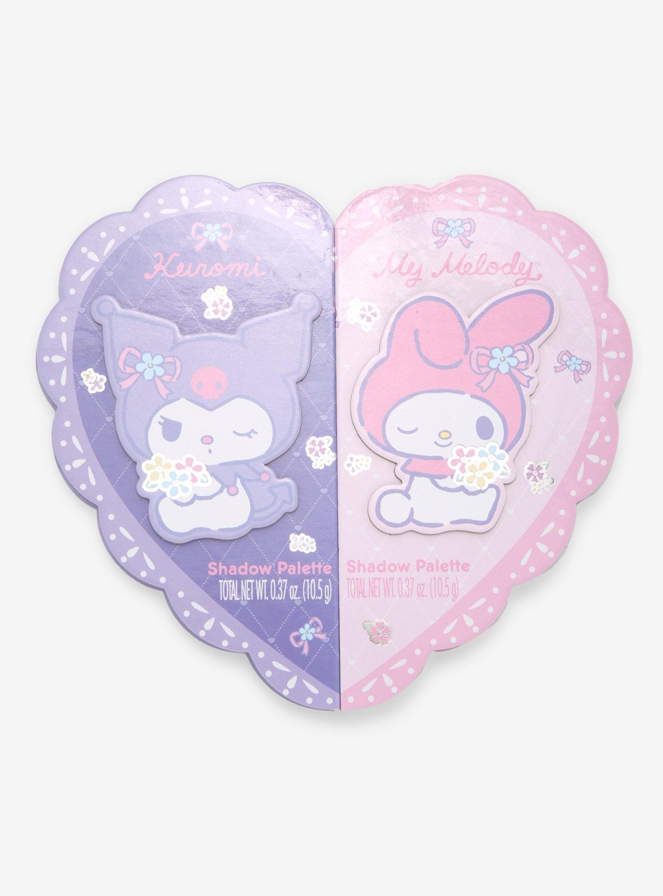 My Melody & Kuromi Split Eyeshadow Palette Set, , hi-res