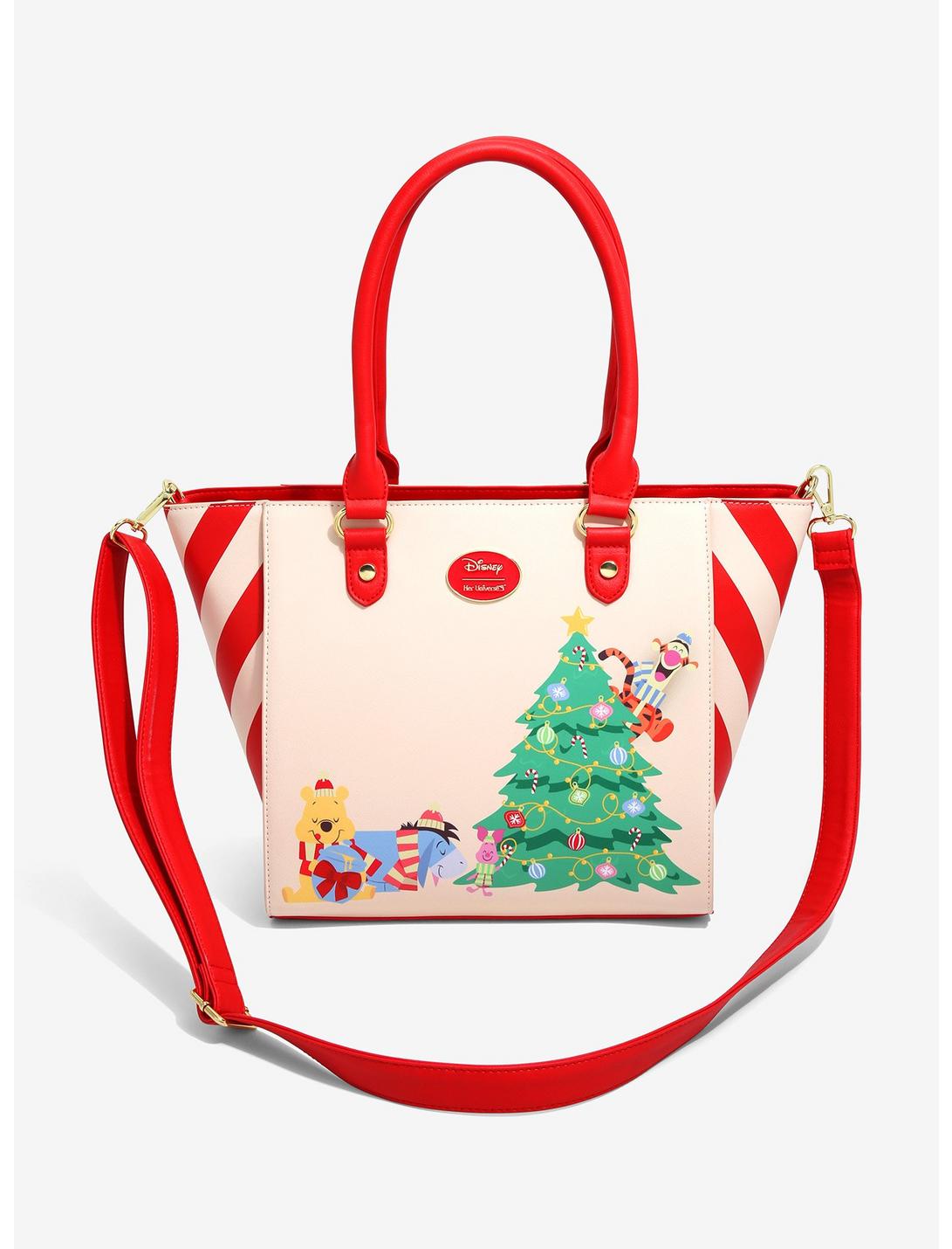 Her Universe Disney Winnie The Pooh Christmas Ornament Satchel Bag, , hi-res