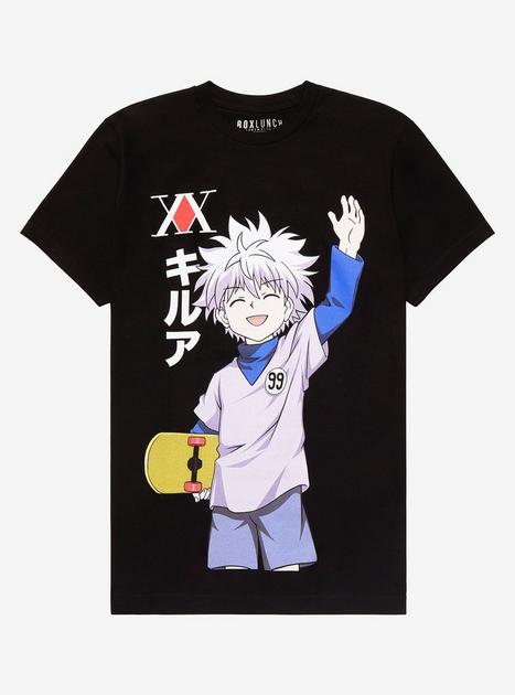 ハンターハンター KILUA キルア M Tシャツ Hunter x Hunter Killua Zoldyck Skateboard T-Shirt - BoxLunch