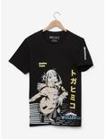 My Hero Academia Himiko Toga Portrait T-Shirt - BoxLunch Exclusive, BLACK, hi-res