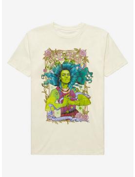 Marvel She-Hulk Floral Watercolor Portrait T-Shirt - BoxLunch Exclusive , , hi-res