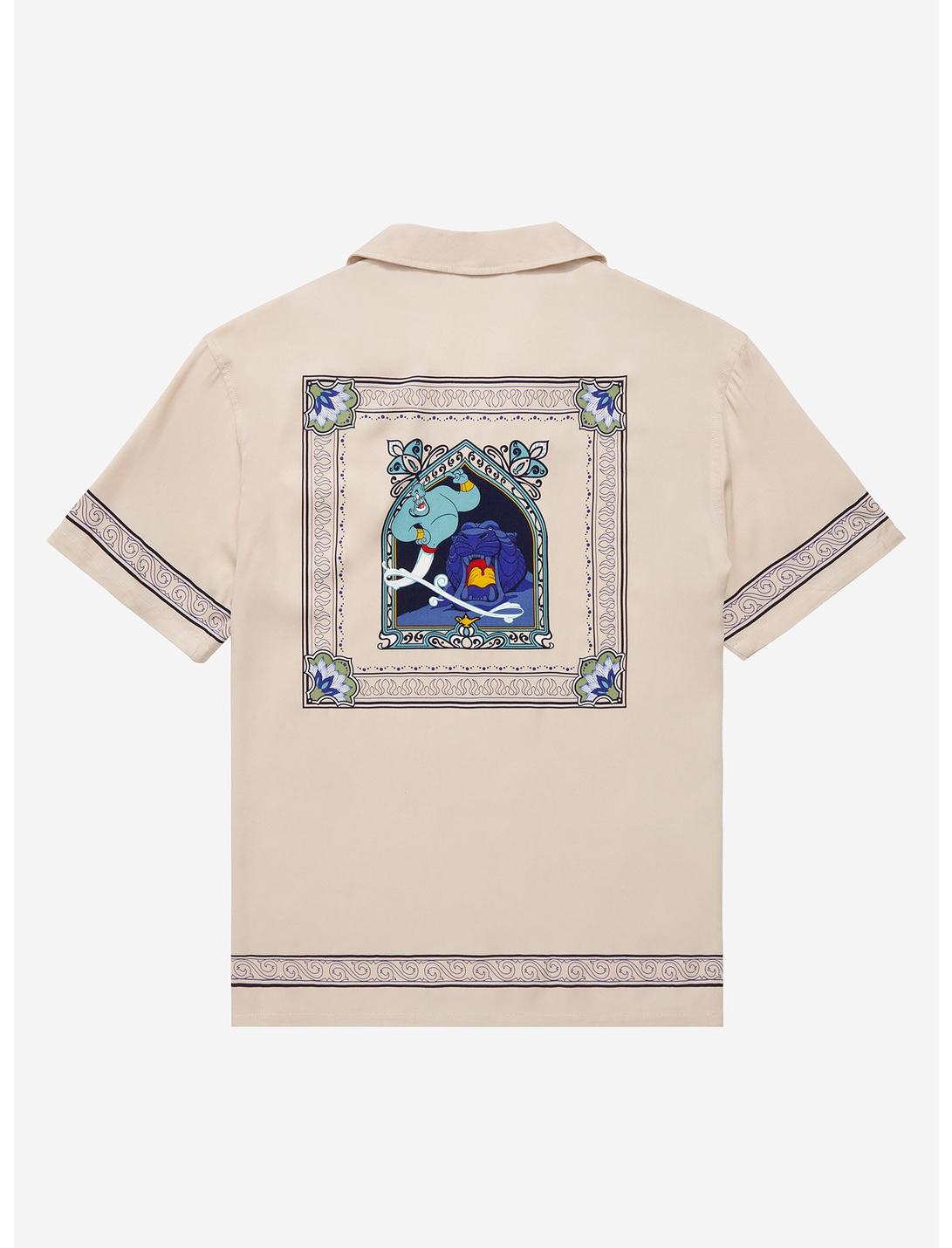 Disney Aladdin Cave of Wonders Woven Button-Up - BoxLunch Exclusive, TANBEIGE, hi-res