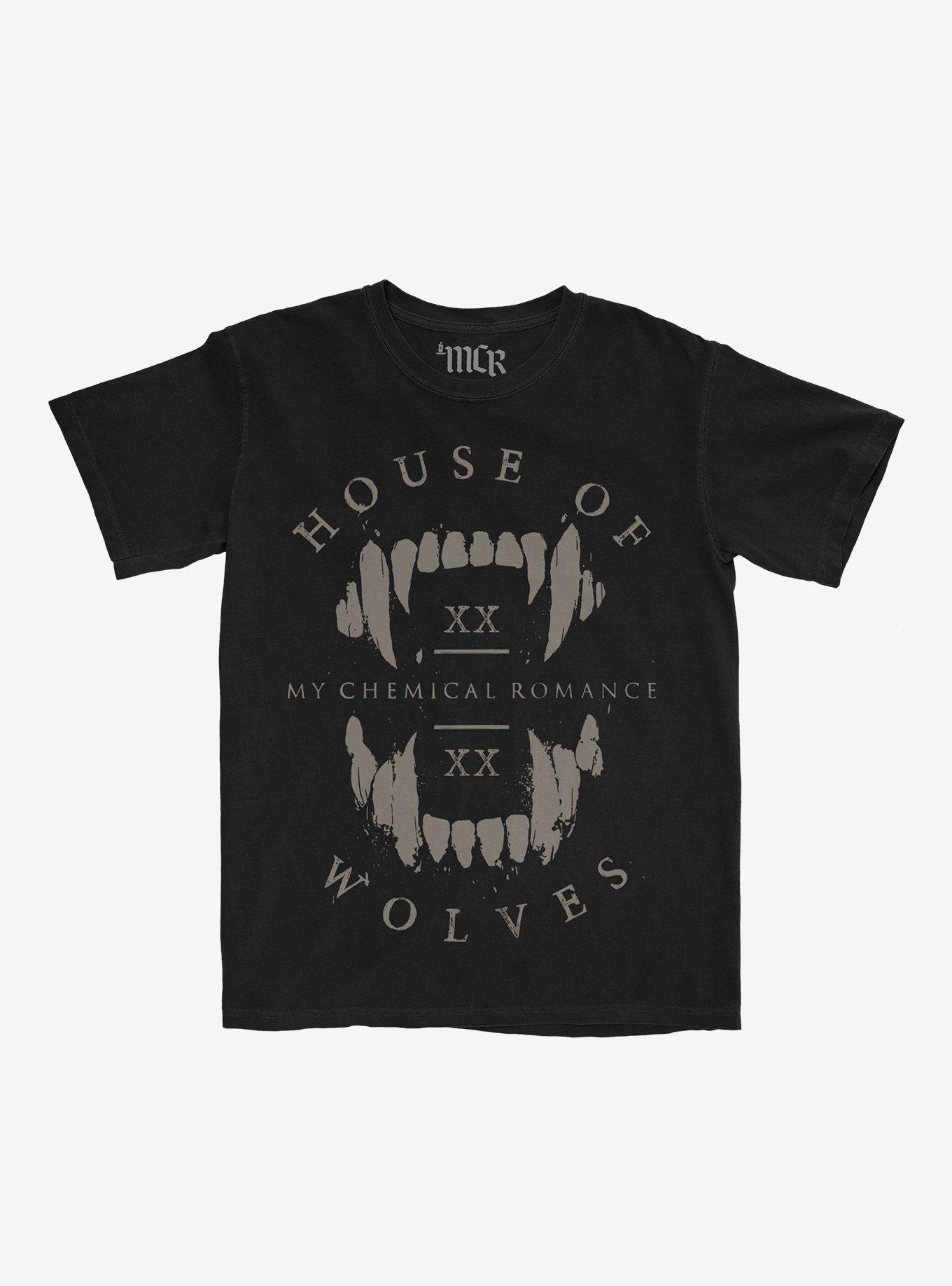 My Chemical Romance House Of Wolves Boyfriend Fit Girls T-Shirt, BLACK, hi-res