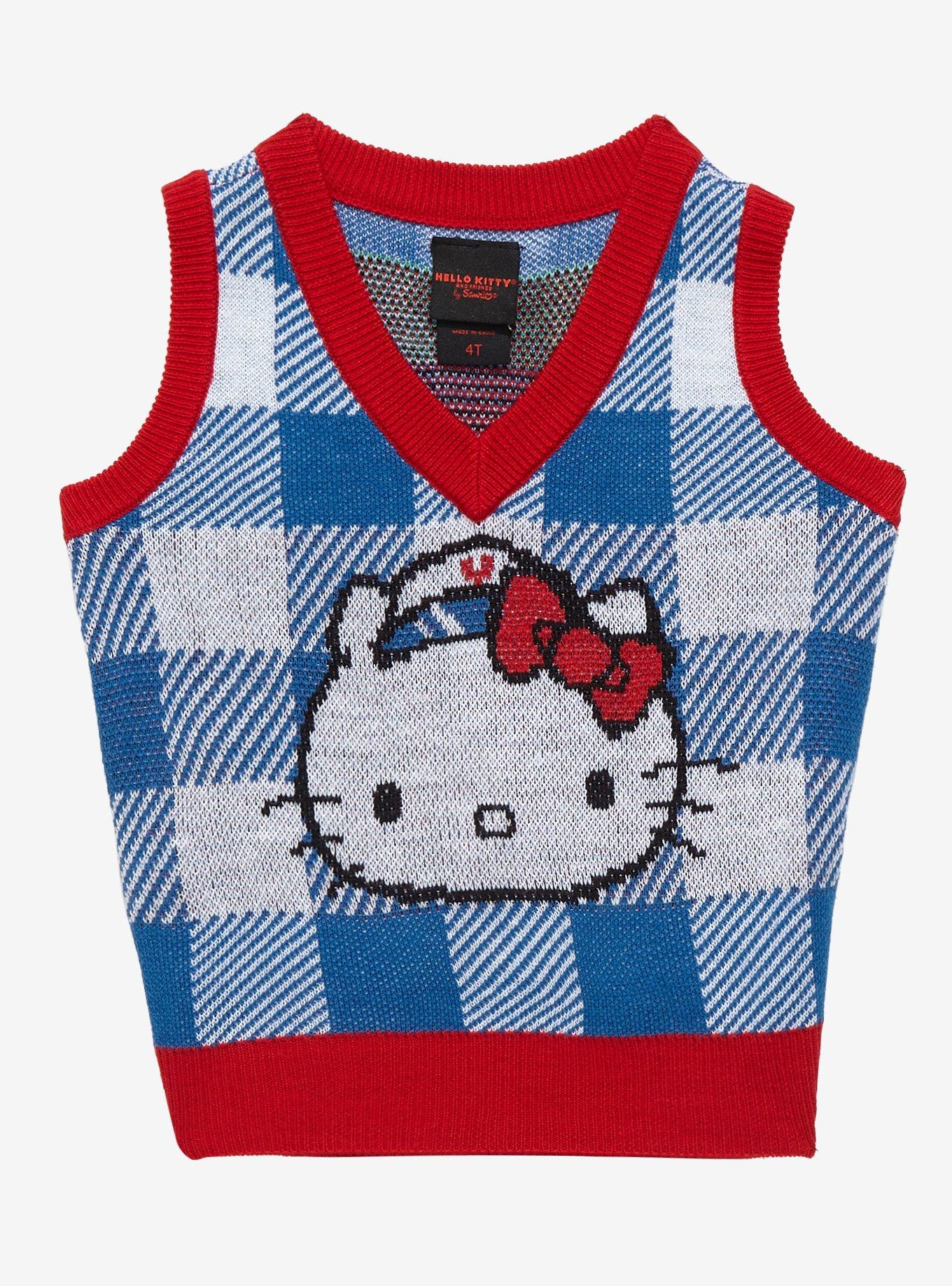 Sanrio Hello Kitty and Friends Gingham Toddler Vest BoxLunch