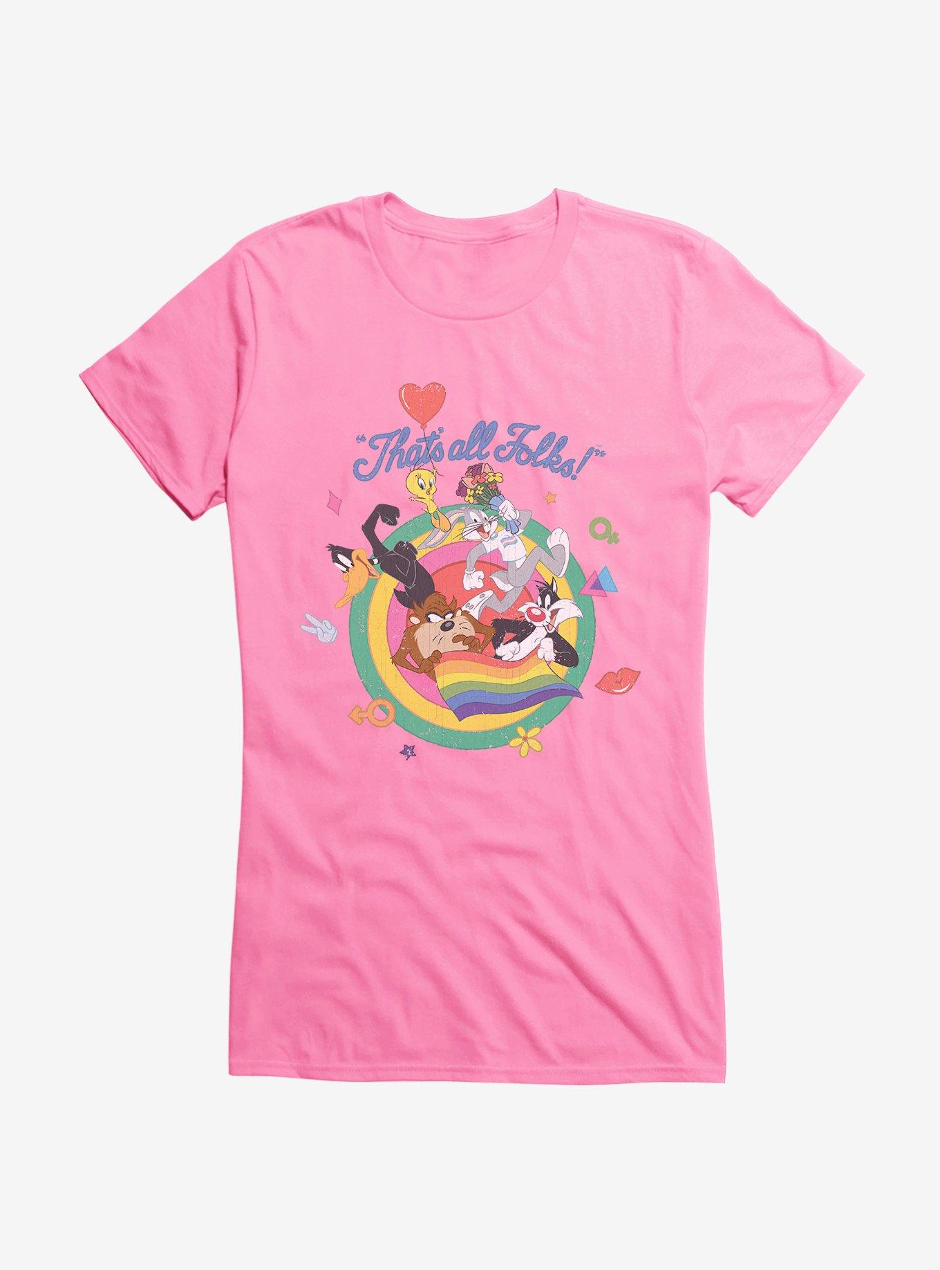 Looney Tunes That's All Pride T-Shirt, CHARITY PINK, hi-res