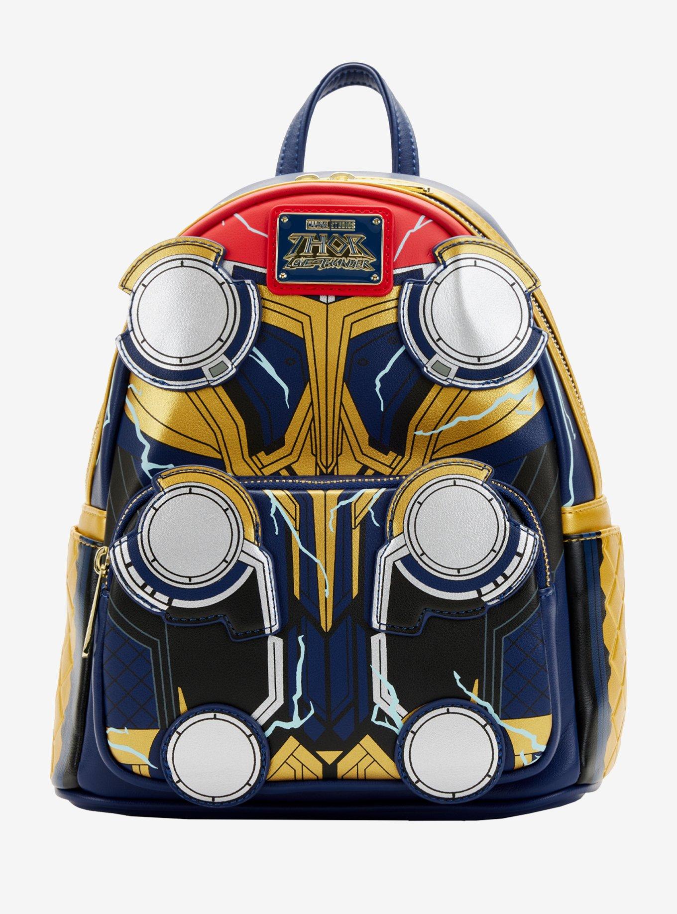 Loungefly Marvel Thor: Love And Thunder Glow-In-The-Dark Cosplay Mini Backpack, , hi-res