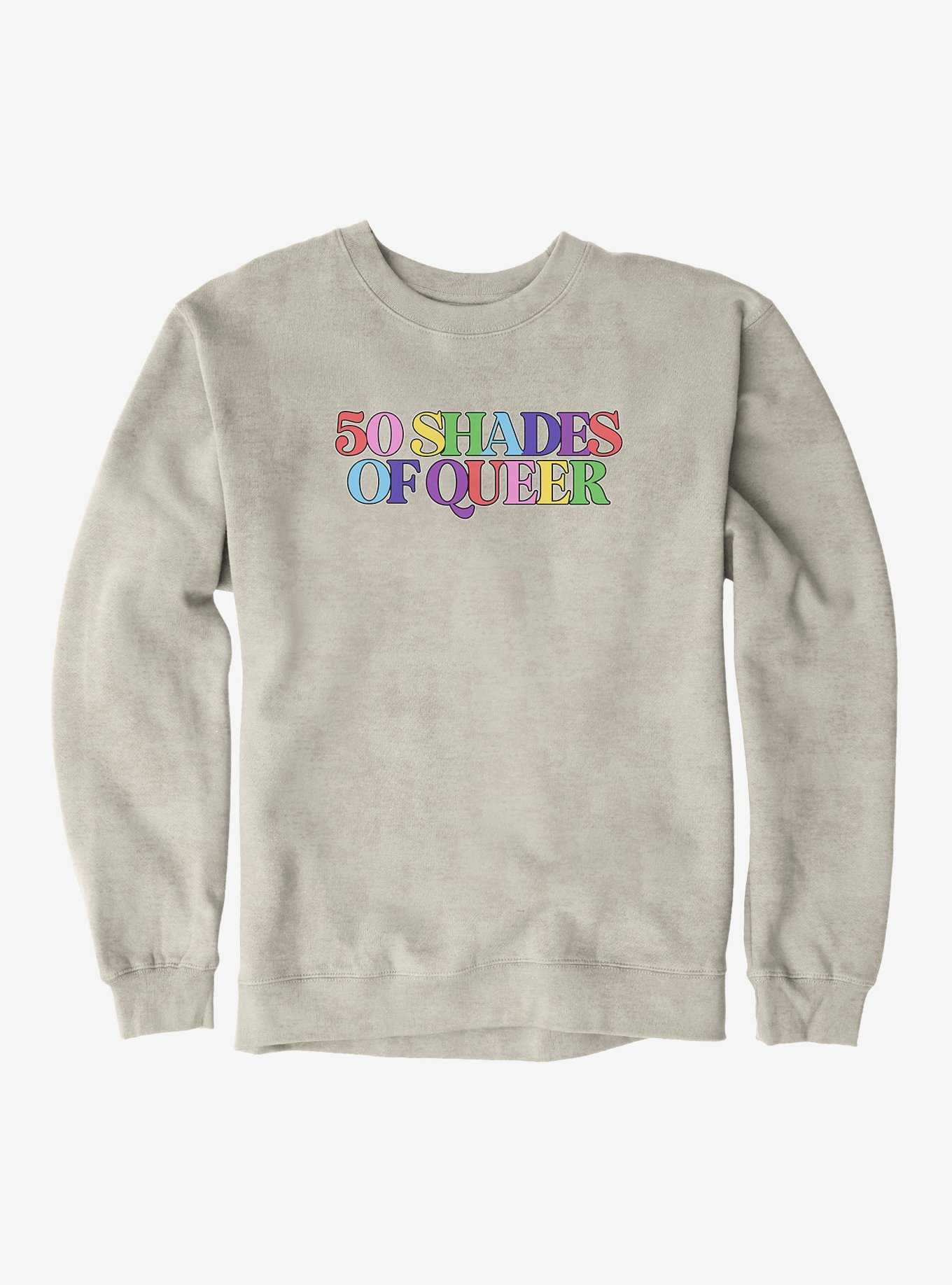 Pride 50 Shades Of Queer Sweatshirt, , hi-res