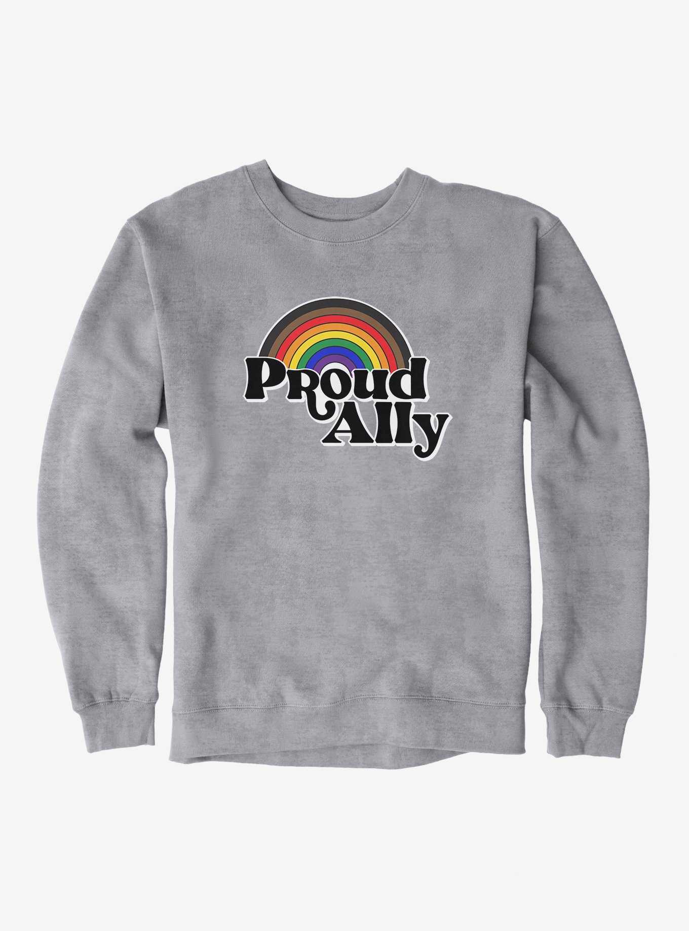Pride Proud Ally Sweatshirt, , hi-res