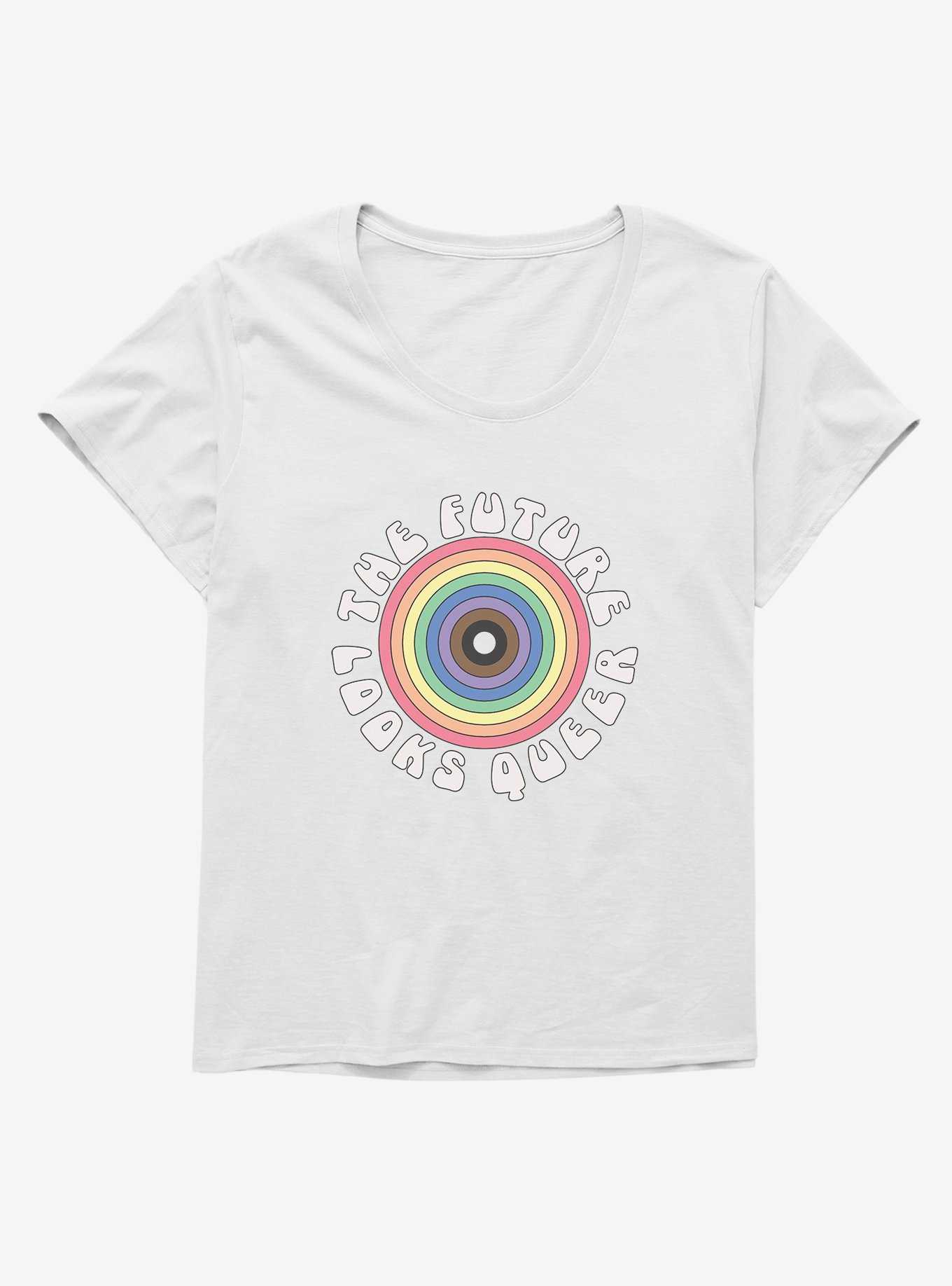 Pride The Future Is Queer T-Shirt Plus Size, , hi-res