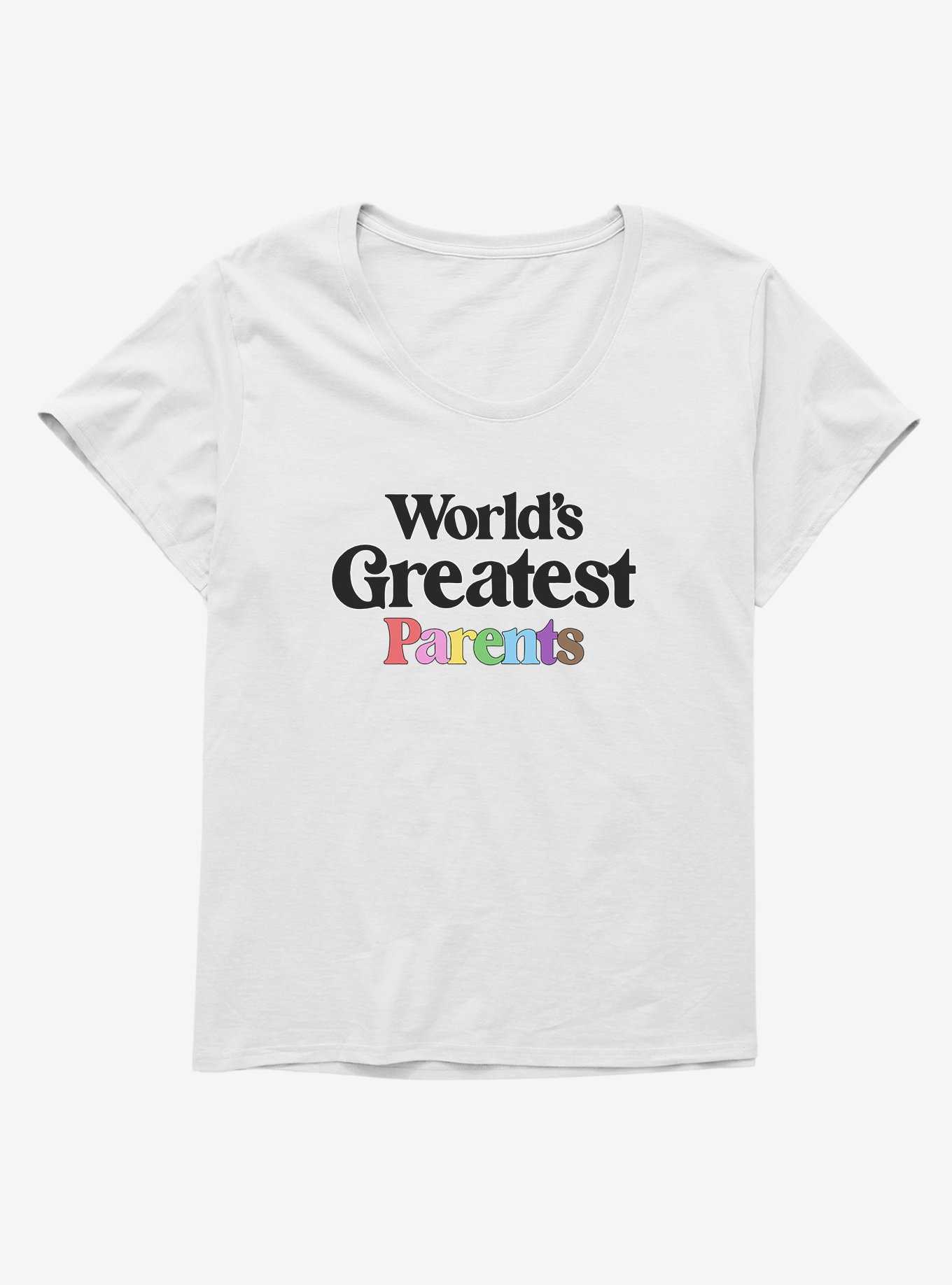 Pride World's Greatest Parents T-Shirt Plus Size, , hi-res