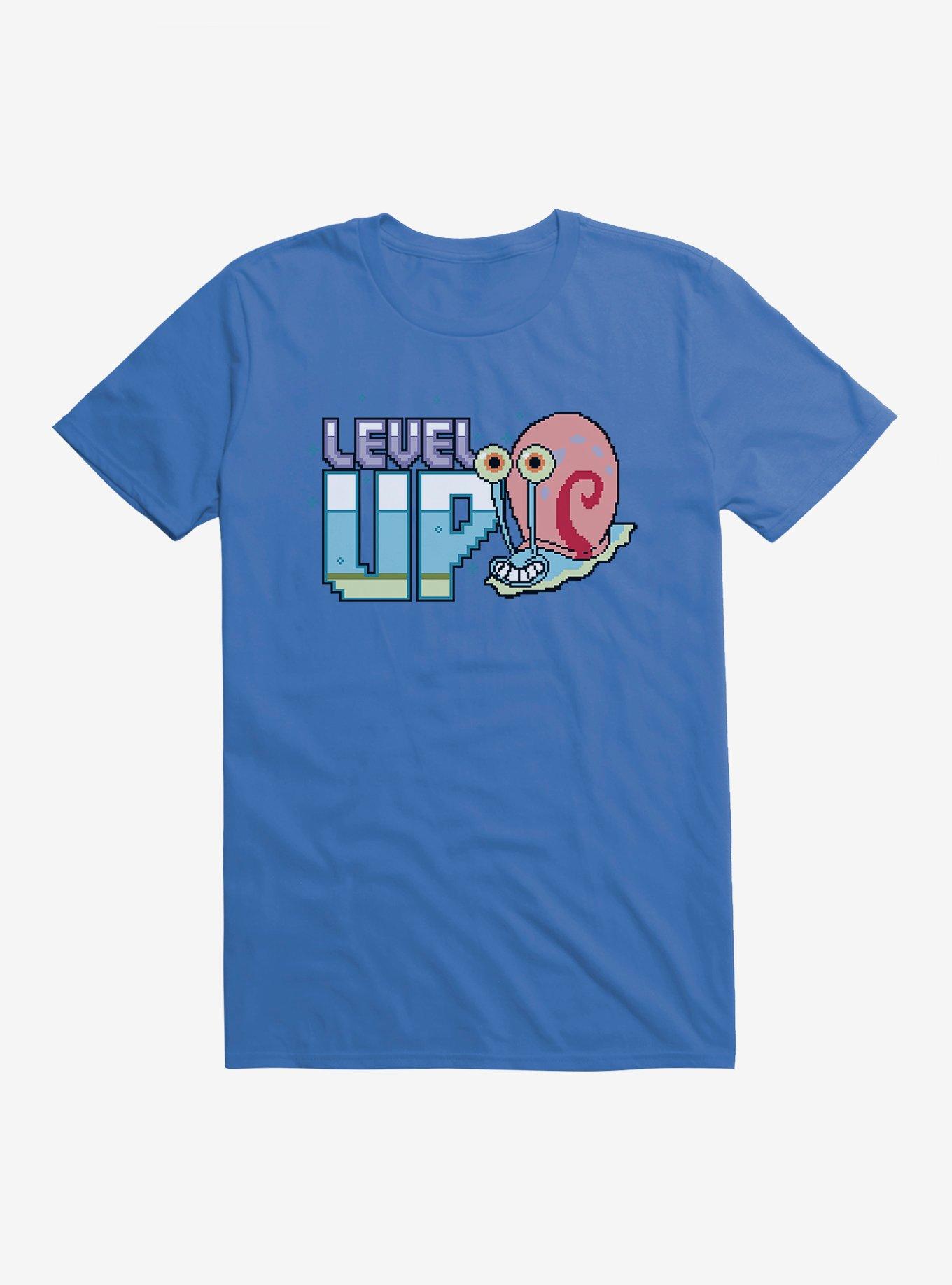 SpongeBob SquarePants Level Up Gary T-Shirt, ROYAL BLUE, hi-res