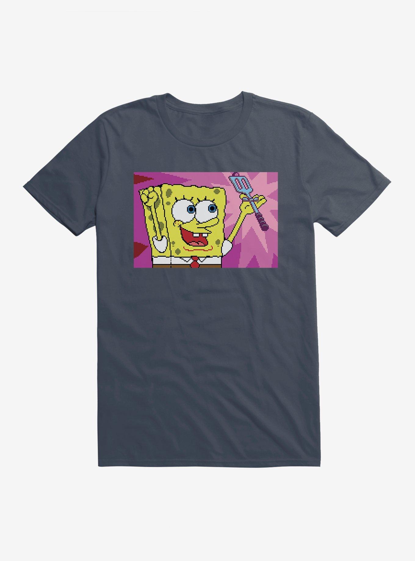SpongeBob SquarePants Achieved Lost Spatula T-Shirt, LAKE, hi-res