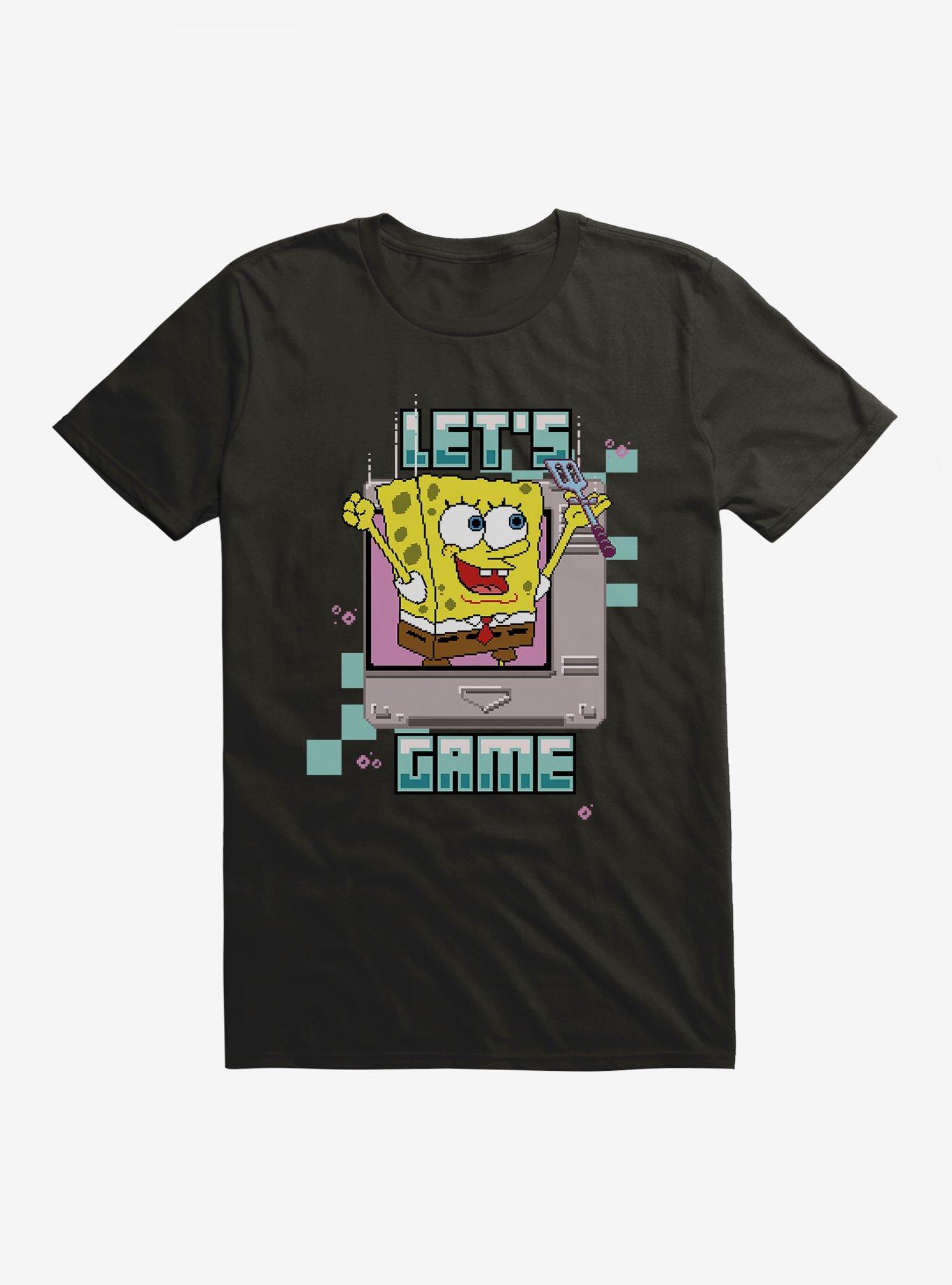 SpongeBob SquarePants Lets Game Spatula TShirt Hot Topic