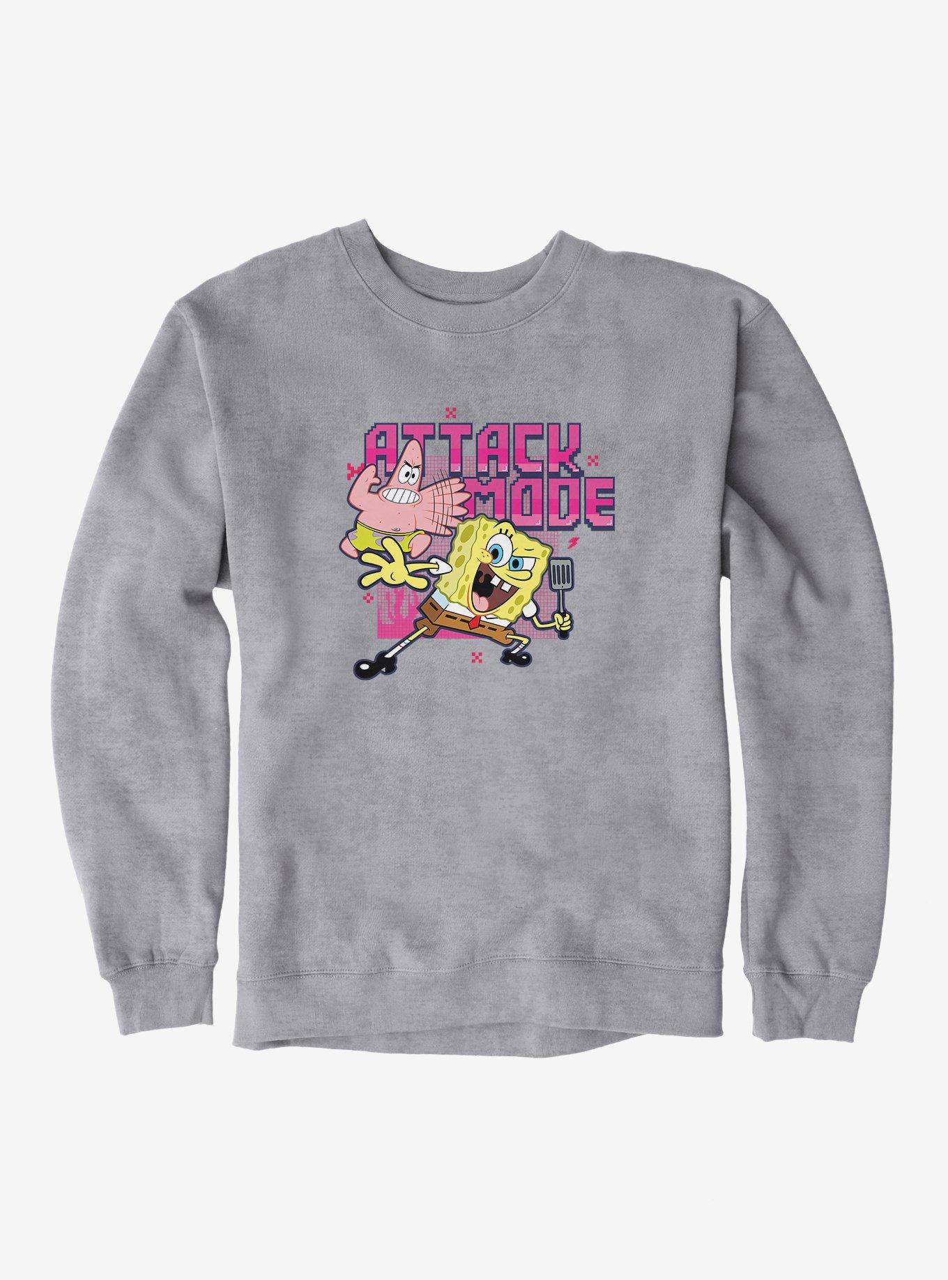 SpongeBob SquarePants Attack Mode Sweatshirt, , hi-res