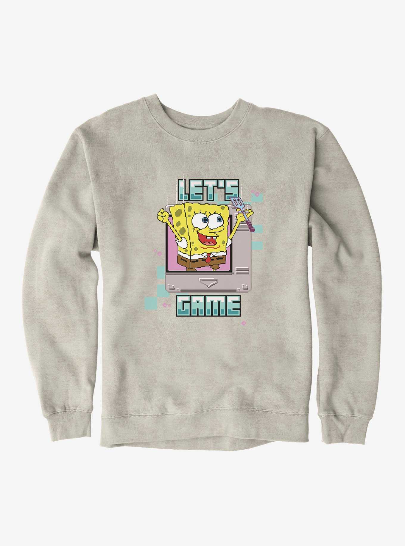 SpongeBob SquarePants Lets Game Spatula Sweatshirt, , hi-res