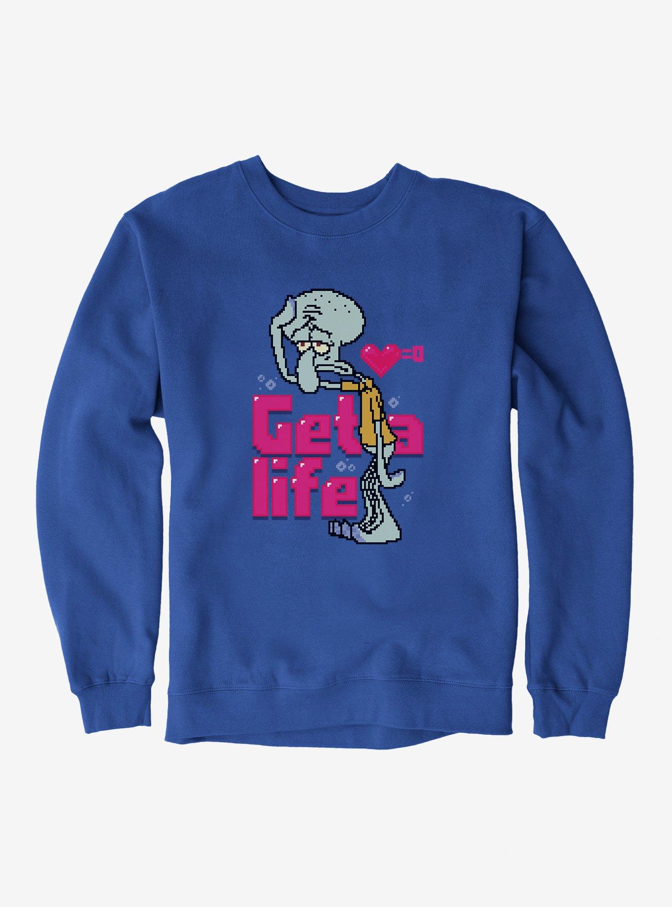 SpongeBob SquarePants Get A Life Squidward Sweatshirt, , hi-res