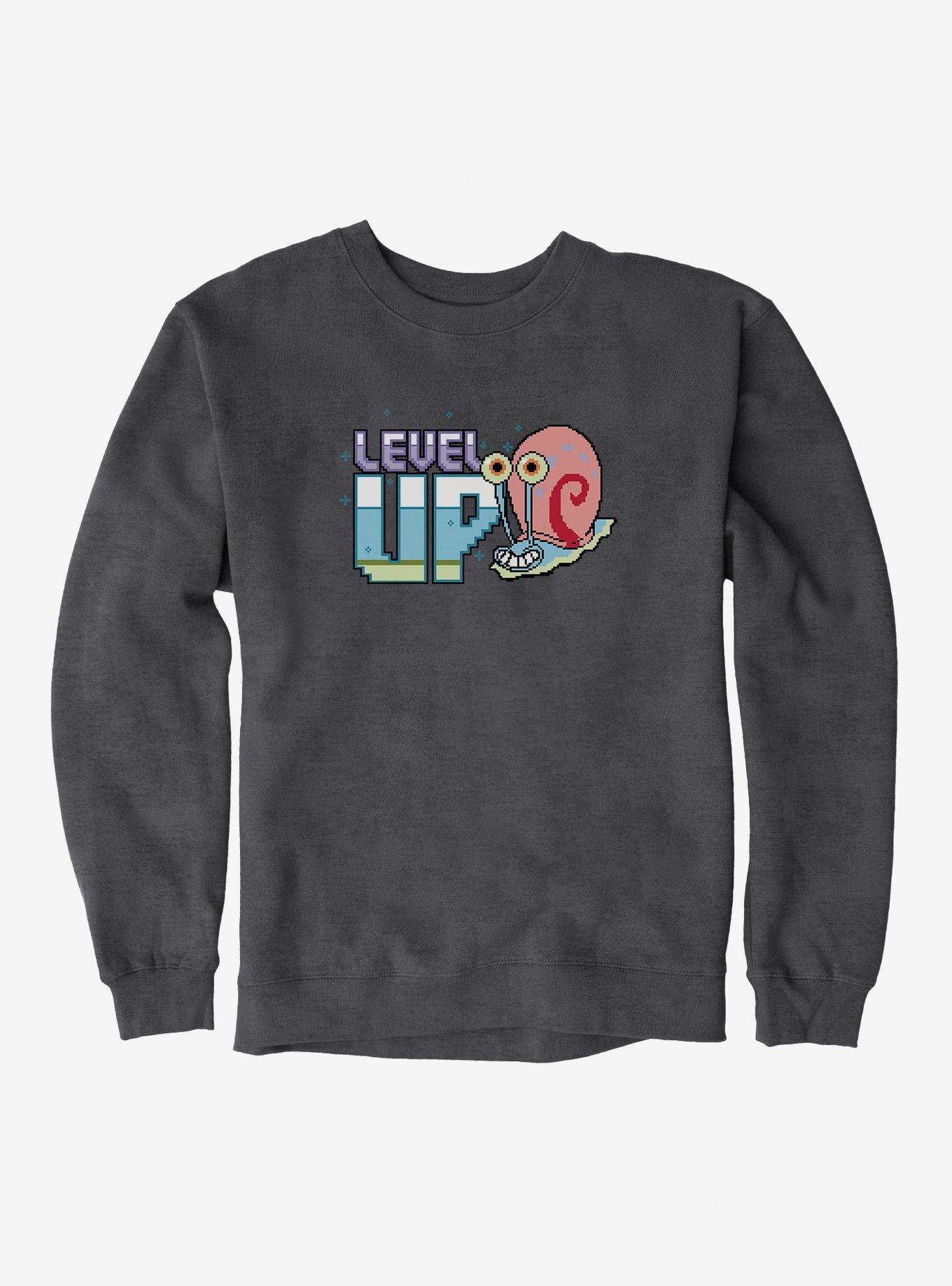 SpongeBob SquarePants Level Up Gary Sweatshirt, , hi-res