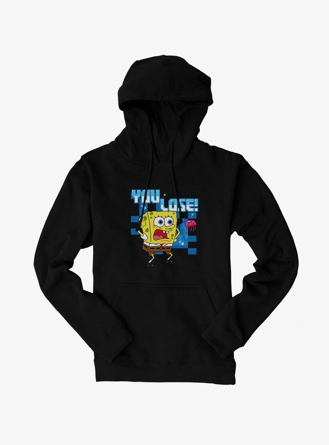 Black discount spongebob sweatshirt