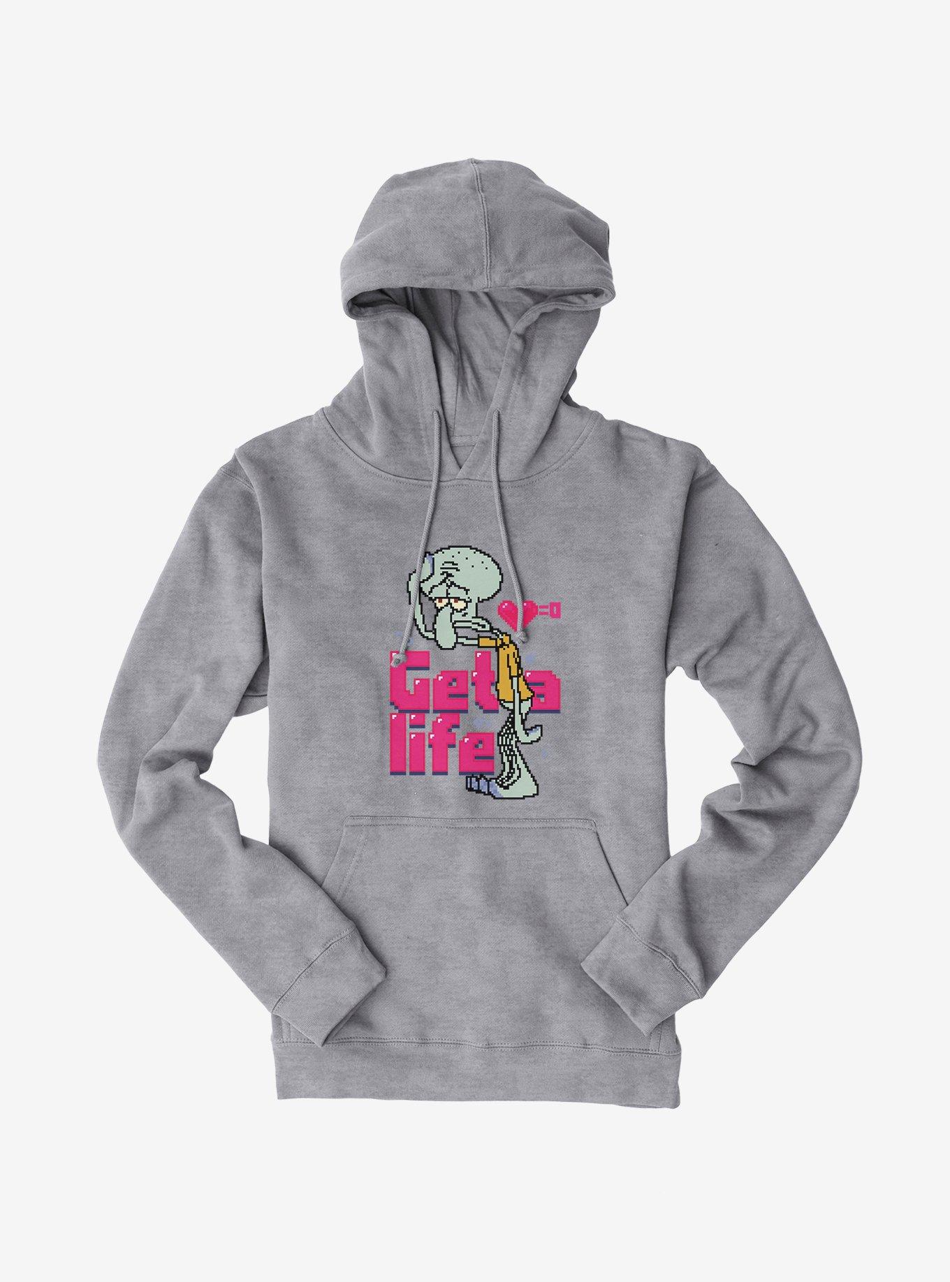 SpongeBob SquarePants Get A Life Squidward Hoodie Hot Topic