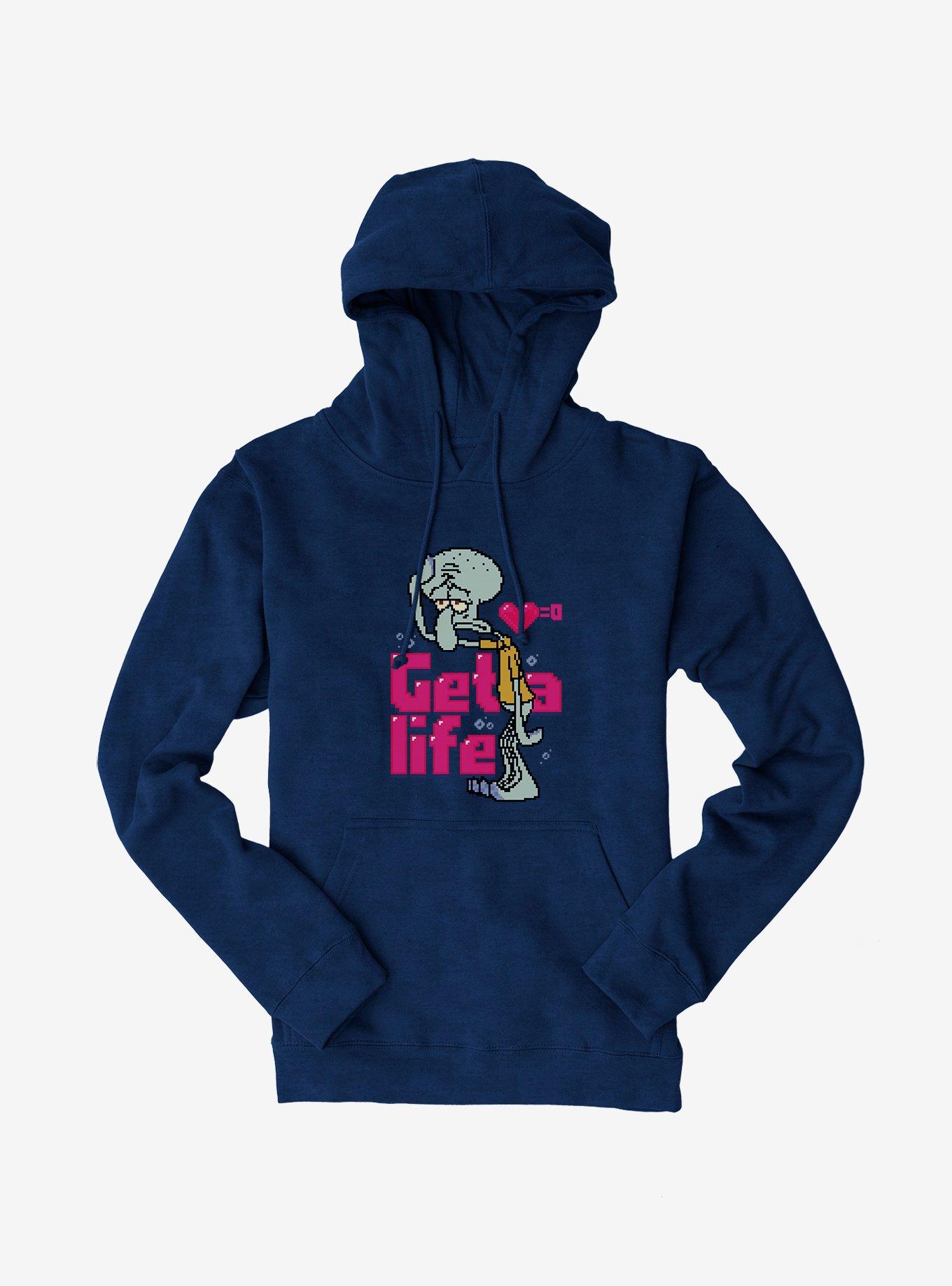 SpongeBob SquarePants Get A Life Squidward Hoodie