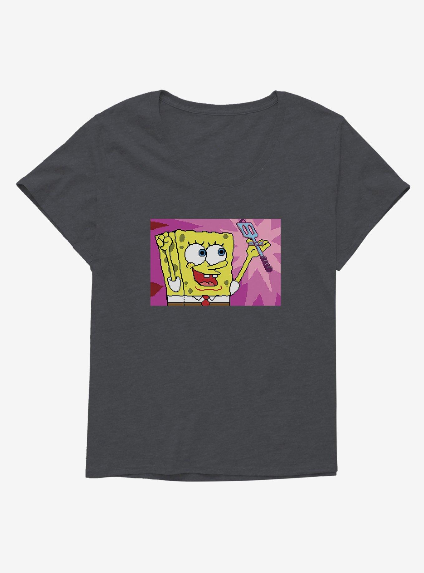 SpongeBob SquarePants Achieved Lost Spatula Girls T-Shirt Plus Size, , hi-res