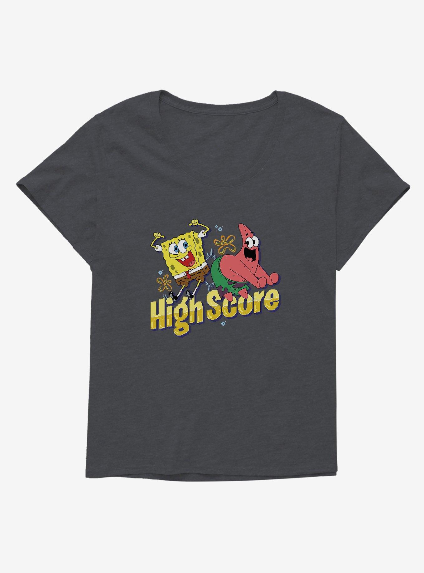 SpongeBob SquarePants High Score Girls T-Shirt Plus Size, , hi-res