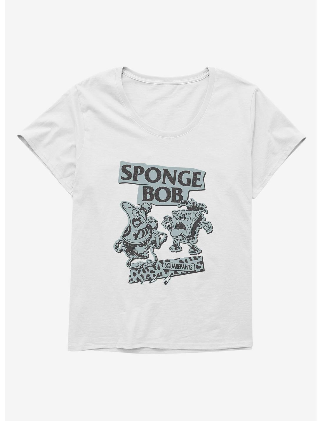 SpongeBob SquarePants Punk Band Girls T-Shirt Plus Size, , hi-res