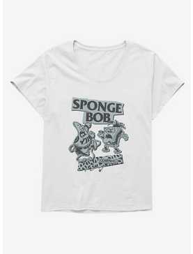 SpongeBob SquarePants Punk Band Girls T-Shirt Plus Size, , hi-res
