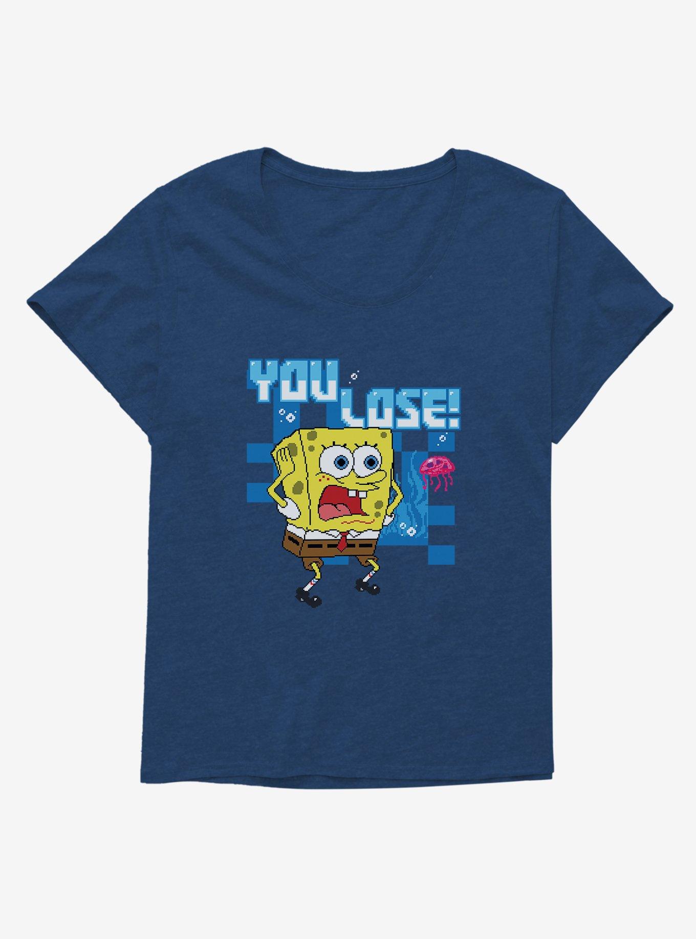 SpongeBob SquarePants You Lose Girls T-Shirt Plus Size, , hi-res